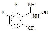 2,3-二氟-N-羥基-6-三氟甲基苯甲脒；
2,3-Difluoro-N-hydroxy-6-(trifluoromethyl)benzenecarboximidamide；
DFAO